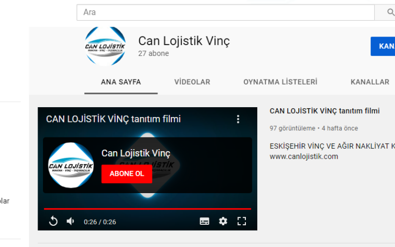 YOUTUBE kanalımıza ABONE oldunuz mu ?